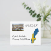 Zweden Briefkaart (Staand voorkant)