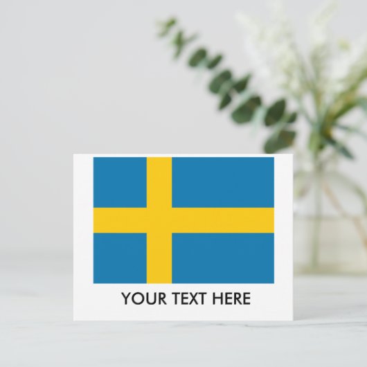 Zweden Briefkaart (Staand voorkant)