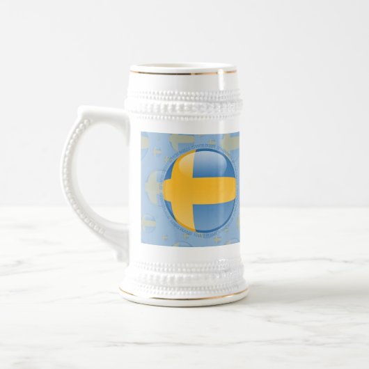 Zweden Bubble Flag Bierpul (Links)