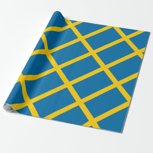 Zweden Cadeaupapier (Uitgerold)
