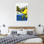 Zweden Canvas Afdruk (Insitu (Slaapkamer))