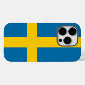 Zweden Case-Mate iPhone Case (Achterkant (horizontaal))