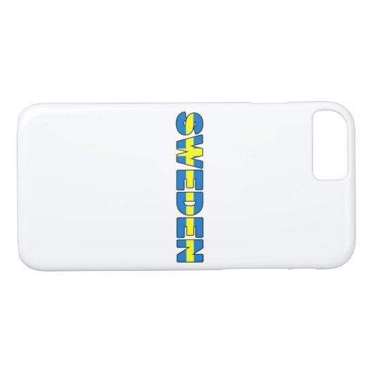 Zweden Case-Mate iPhone Case (Achterkant (Horizontaal))