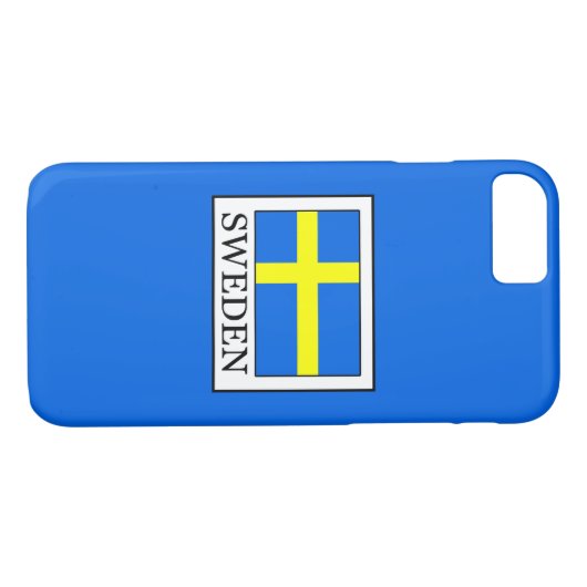 Zweden Case-Mate iPhone Case (Achterkant (Horizontaal))
