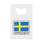 Zweden Creditkaart Flessenopener (Voorkant)