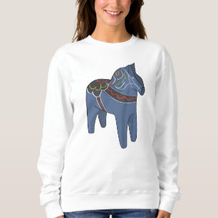 Zweden Dala Horse Dalecarlian Zweeds Trui