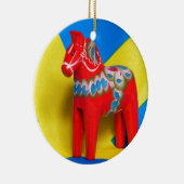 Zweden Dala Horse Keramisch Ornament (Rechts)