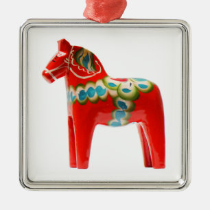 Zweden Dala Horse Metalen Ornament