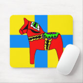 Zweden Dala Horse Muismat (Met muis)