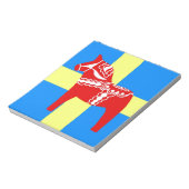Zweden Dala Horse Notitieblok (Linkerzijde)