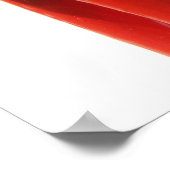 Zweden Dala Horse Poster (Hoek)