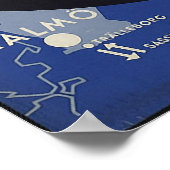 Zweden dat is de plaats poster (Hoek)