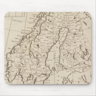 Zweden, Denemarken, Noorwegen en Finland 3 Muismat