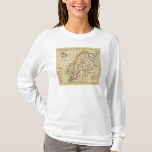 Zweden, Denemarken, Noorwegen, Finland, IJsland T-shirt
