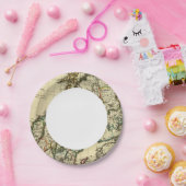 Zweden, Denemarken, Noorwegen, met de aangegeven g Papieren Bordje (Feest)