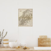 Zweden, Denemarken, Noorwegen Poster (Keuken)