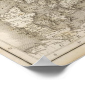 Zweden, Denemarken, Noorwegen Poster (Hoek)