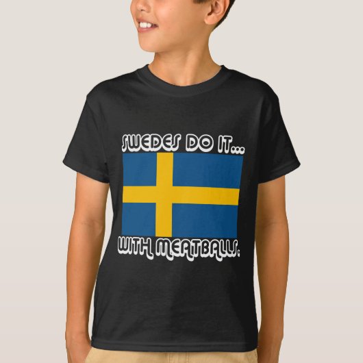 Zweden Doen Het... Met Kletsbollen T-shirt (Voorkant)