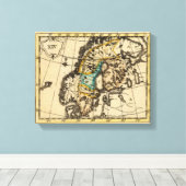 Zweden en Finland Canvas Afdruk (Insitu (Houten vloer))