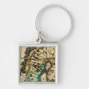 Zweden en Finland Sleutelhanger