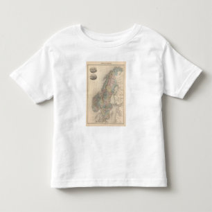 Zweden en Noorwegen 2 Kinder Shirts