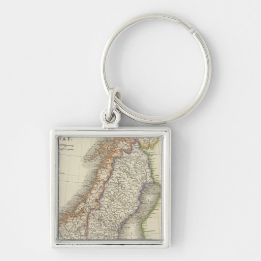 Zweden en Noorwegen 6 Sleutelhanger (Voorkant)