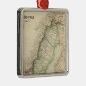 Zweden en Noorwegen 7 Metalen Ornament (Rechts)