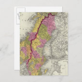 Zweden en Noorwegen Briefkaart (Voorkant / Achterkant)