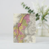 Zweden en Noorwegen Briefkaart (Staand voorkant)