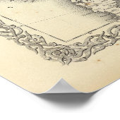 Zweden en Noorwegen Poster (Hoek)