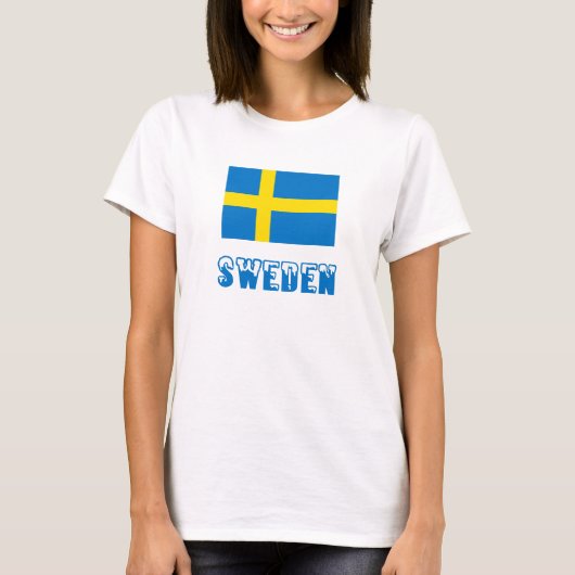 Zweden en Zweden T-shirt (Voorkant)