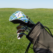 Zweden en Zweden: Vlag met Jouw naam Golfheadcover (Insitu)