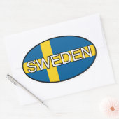 Zweden Euro Sticker (Envelop)