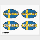 Zweden Euro Sticker (Vel)