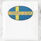 Zweden Euro Sticker (Tas)