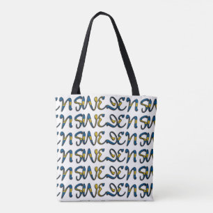 Zweden Europese vlag Tote Bag