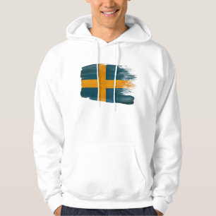 Zweden Flag Hoodie