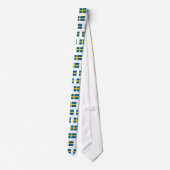 Zweden FLAG International Stropdas (Achterkant)