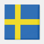 Zweden Flag Magnet (Voorkant)