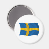 Zweden Flag Magnet (Voorkant / Achterkant)
