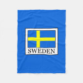 Zweden Fleece Deken (Voorkant)