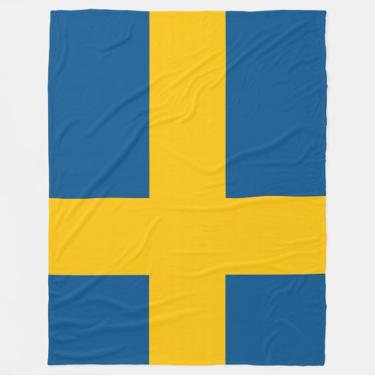 Zweden Fleece Deken (Voorkant)