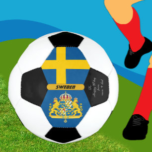 Zweden Gepersonaliseerd, Vlag, Foto Voetbal