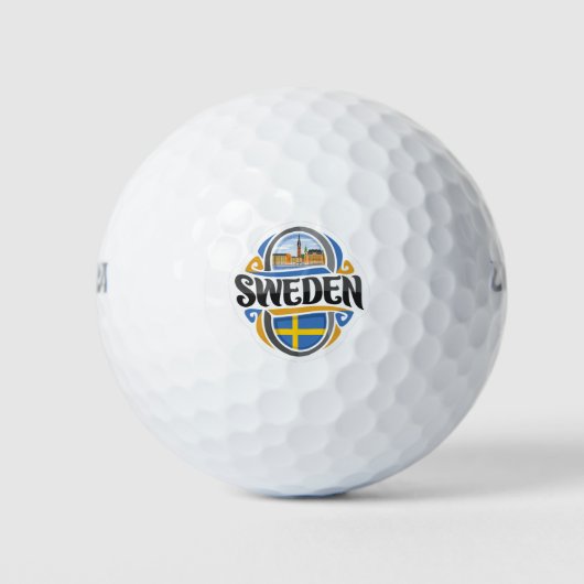 Zweden Golfballen (Voorkant)