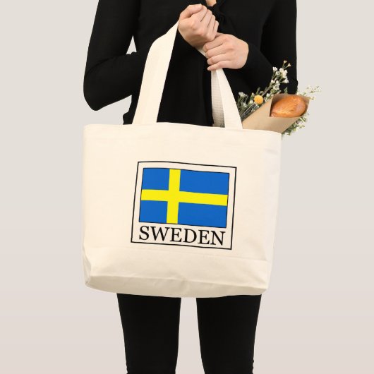 Zweden Grote Tote Bag (Voorkant (product))