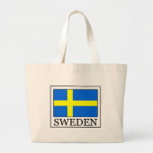 Zweden Grote Tote Bag (Voorkant)