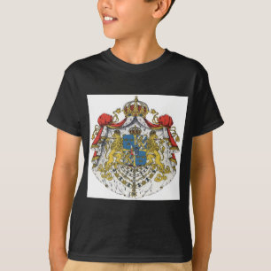 Zweden grotere wapenmantel t-shirt