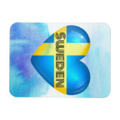 Zweden Hartvlag Flexible Magnet Magneet (Horizontaal)