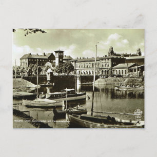 Zweden, haven van Malmo Briefkaart