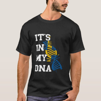 Zweden Het zit in mijn DNA Zweedse roots Zweedse t T-shirt